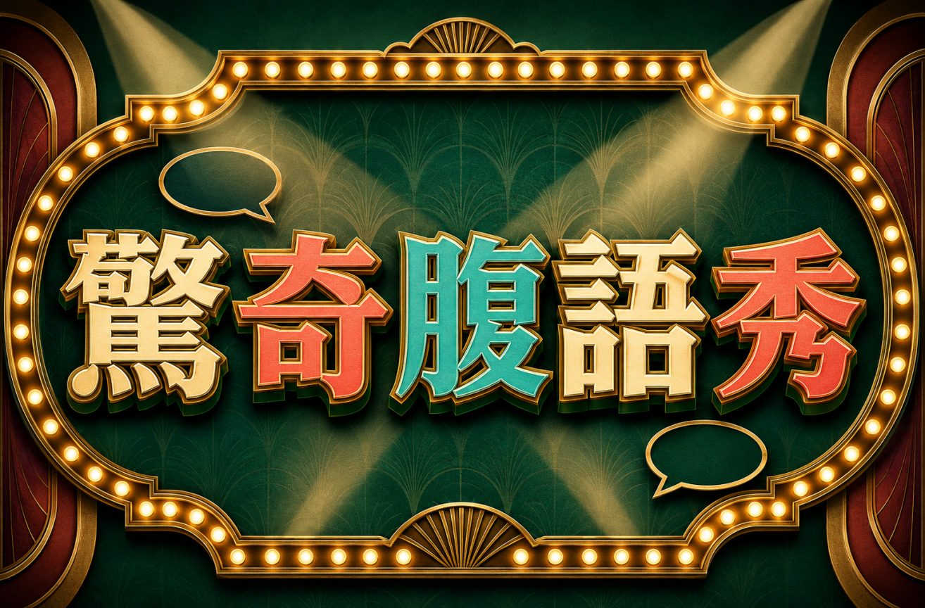 8/22(六) 驚奇腹語秀
